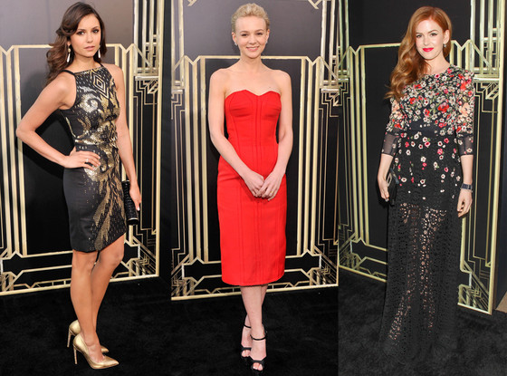 Nina Dobrev, Carey Mulligan, Isla Fisher, The Great Gatsby Premiere Nina Dobrev, Carey Mulligan, Isla Fisher, The Great Gatsby Premiere